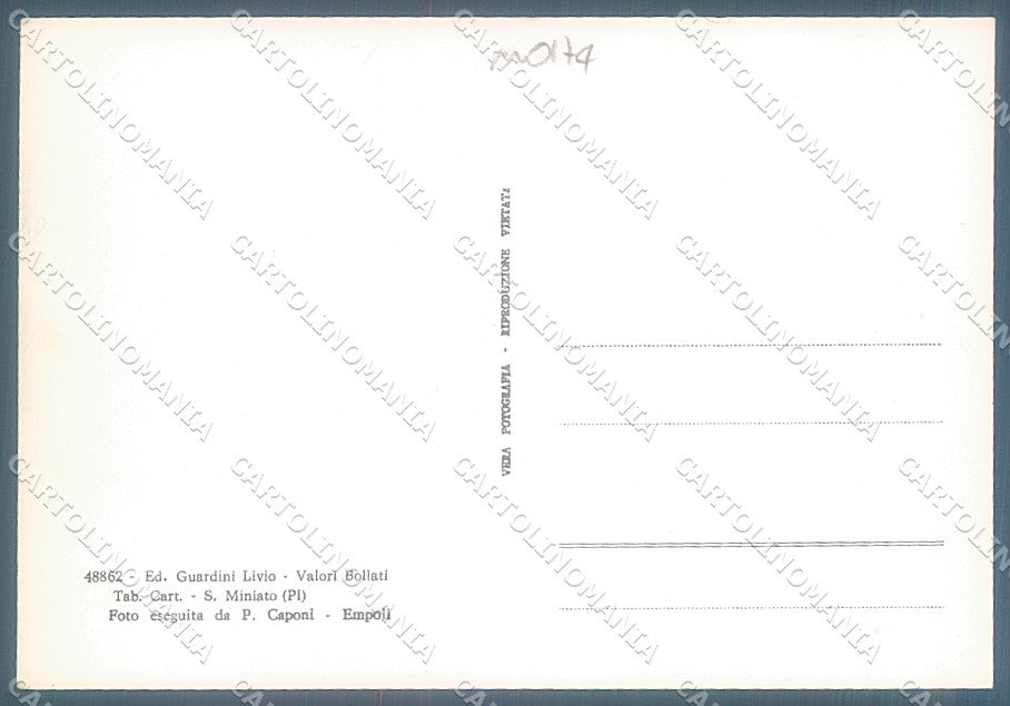 Pisa San Miniato Viale della Stazione Foto FG cartolina JK5248 – retro