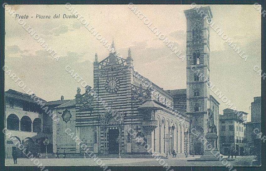 Prato Città Piazza Duomo cartolina JK5251 – fronte