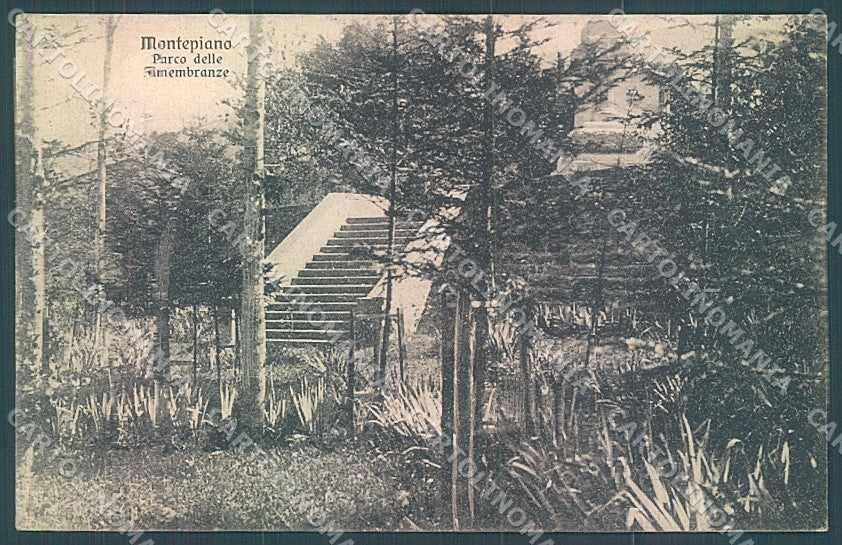 Prato Vernio Montepiano Parco Rimembranze cartolina JK5264 – fronte