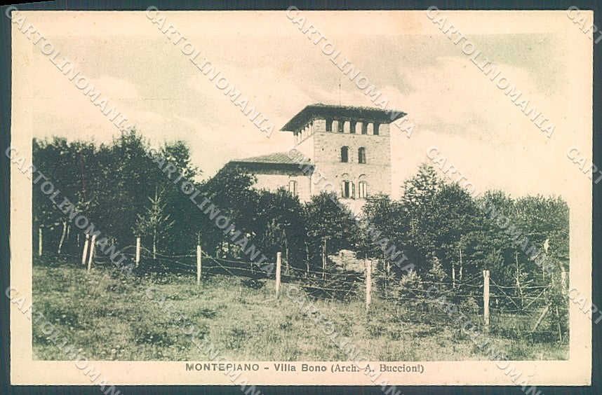 Prato Vernio Montepiano Villa Bono cartolina JK5268 – fronte