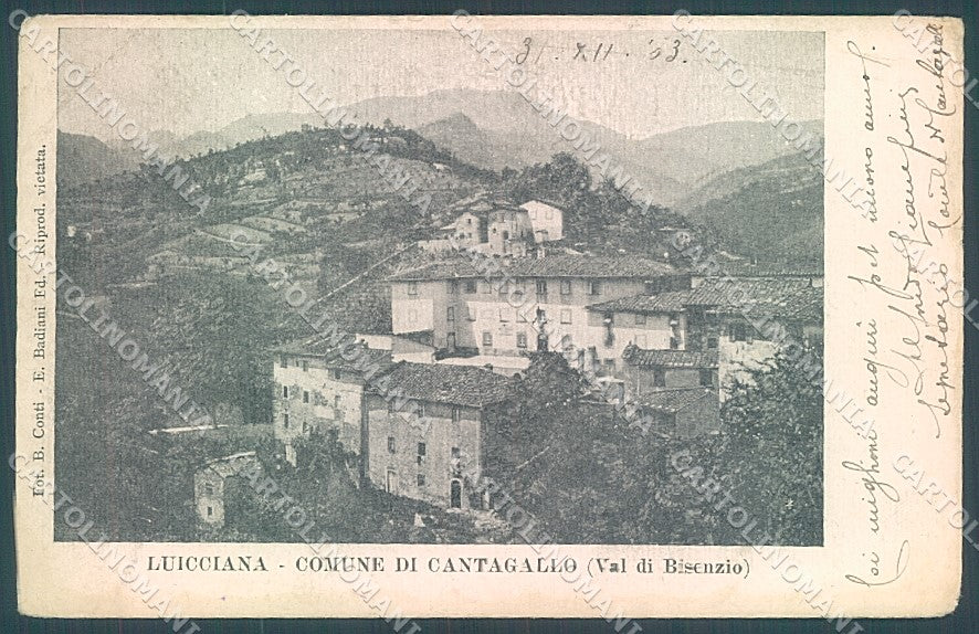 Prato Cantagallo Luicciana Val di Bisenzio cartolina JK5269 – fronte