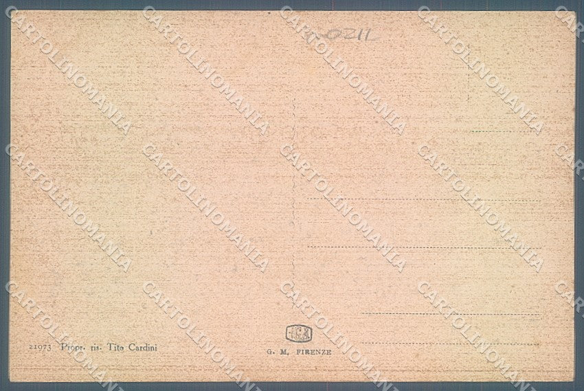 Prato Carmignano cartolina JK5270 – retro