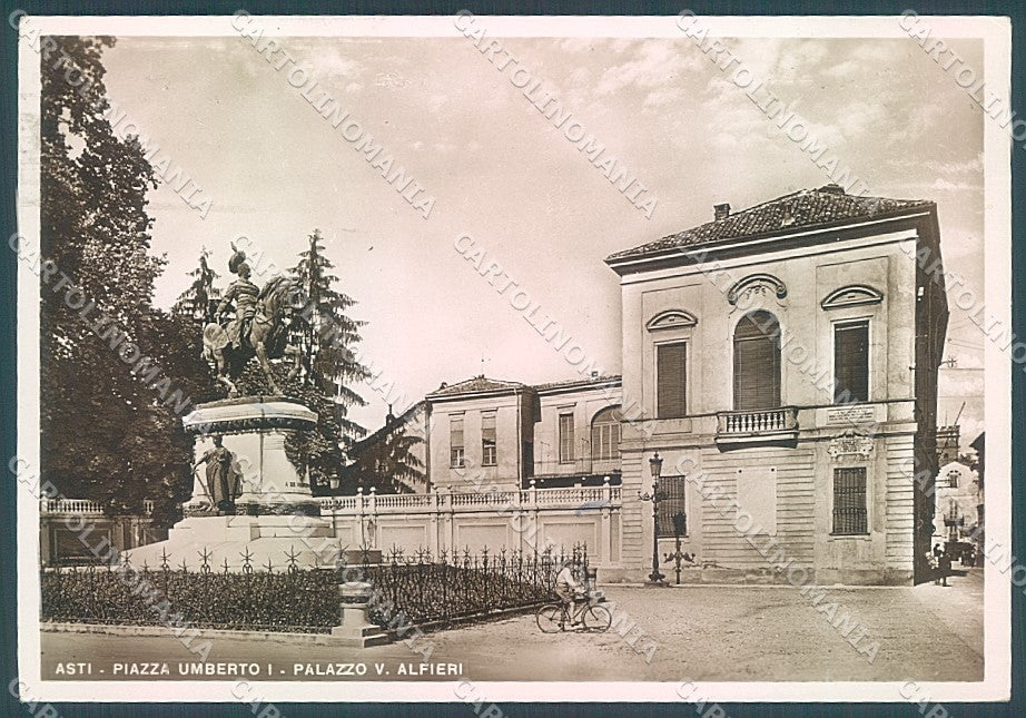 Asti Città Piazza Umberto I Palazzo Alfieri Foto FG cartolina JK5290 – fronte