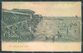 Venezia Lido Spiaggia saluto da cartolina JK5293 – fronte