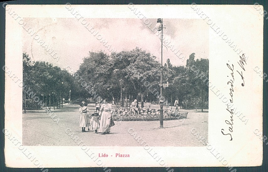 Venezia Lido Piazza cartolina JK5299 – fronte