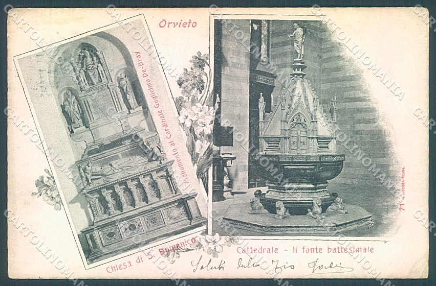 Terni Orvieto Cattedrale Chiesa S. Domenico Alterocca 71 cartolina JK5302 – fronte