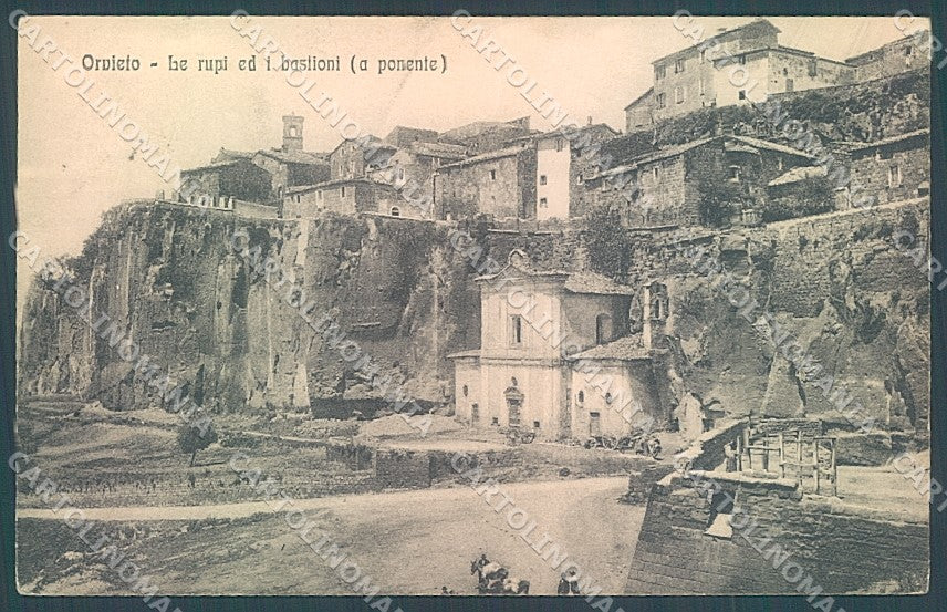 Terni Orvieto Bastioni Alterocca 1632 cartolina JK5308 – fronte