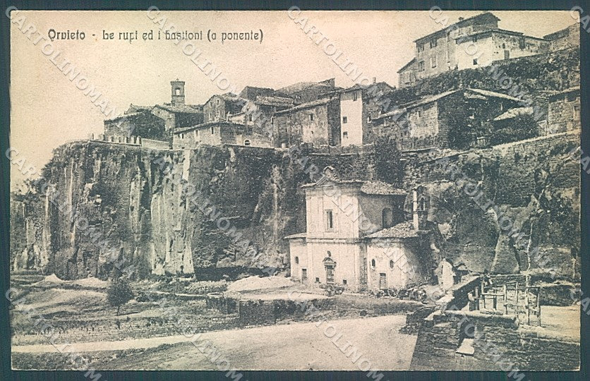 Terni Orvieto Bastioni Alterocca 1632 cartolina JK5309 – fronte