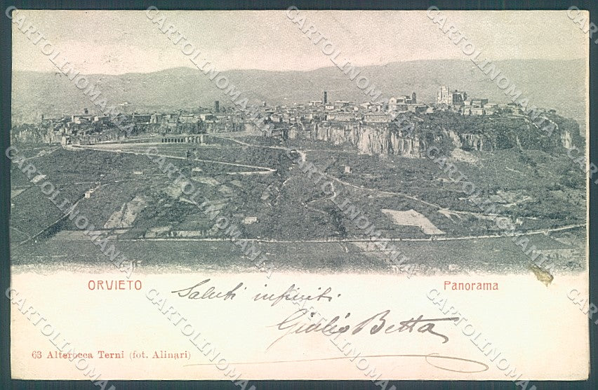 Terni Orvieto Alterocca 63 cartolina JK5311 – fronte