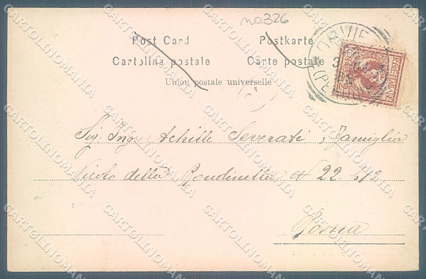 Terni Orvieto Alterocca 63 cartolina JK5311 – retro