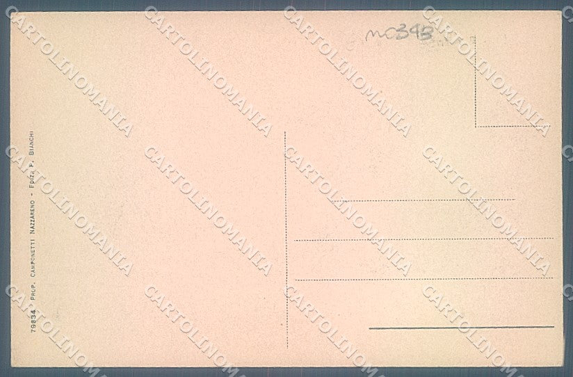 Terni Orvieto cartolina JK5322 – retro
