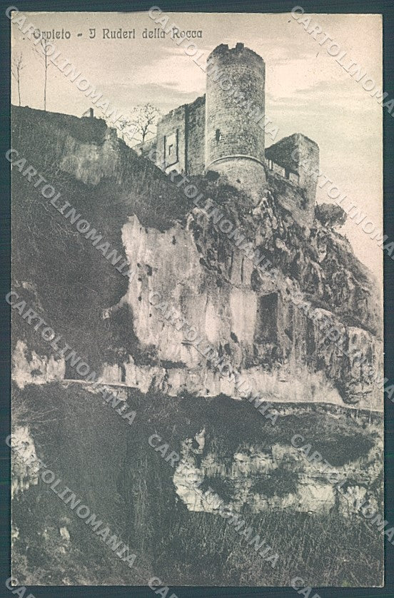 Terni Orvieto Ruderi Rocca Alterocca 45644 cartolina JK5325 – fronte