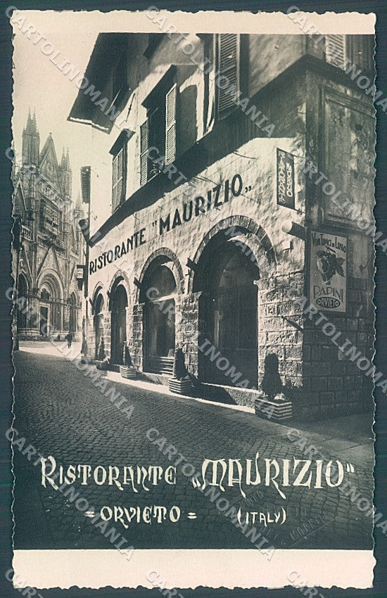 Terni Orvieto Ristorante Maurizio Foto cartolina JK5327 – fronte