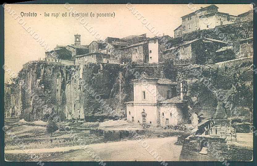 Terni Orvieto Bastioni Alterocca 1632 cartolina JK5328 – fronte