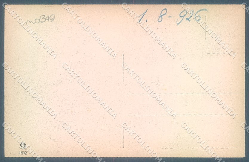 Terni Orvieto Bastioni Alterocca 1632 cartolina JK5328 – retro