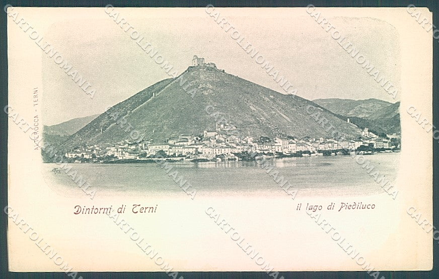 Terni Piediluco Lago Alterocca cartolina JK5333 – fronte