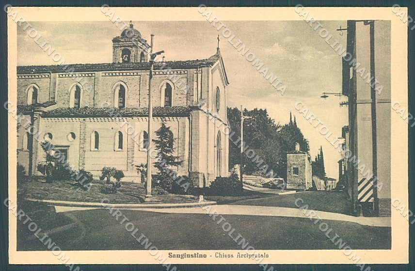 Perugia Sangiustino Chiesa Arcipretale Alterocca 6094-48 cartolina JK5336 – fronte