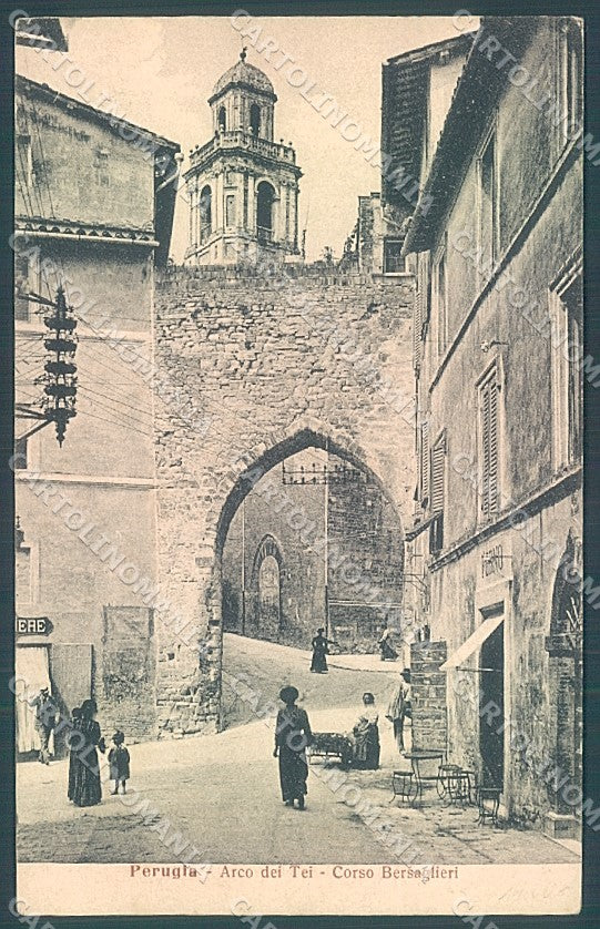 Perugia Città Chiesa Arco dei Tei Alterocca 9885 cartolina JK5337 – fronte