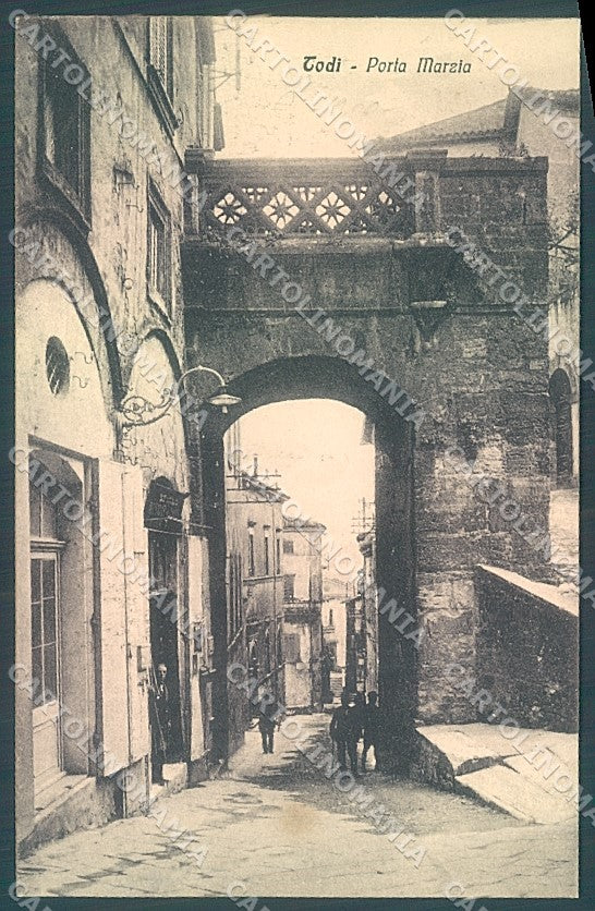 Perugia Todi Porta Marzia cartolina JK5346 – fronte