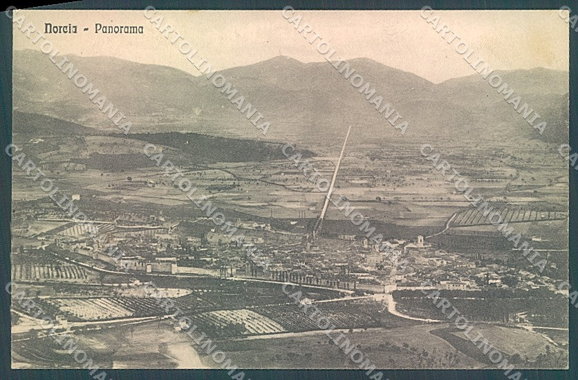 Perugia Norcia cartolina JK5349 – fronte