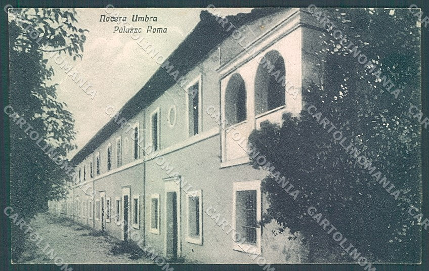 Perugia Nocera Umbra Palazzo Roma cartolina JK5362 – fronte