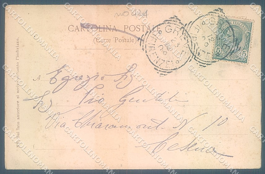 Perugia Deruta cartolina JK5368 – retro