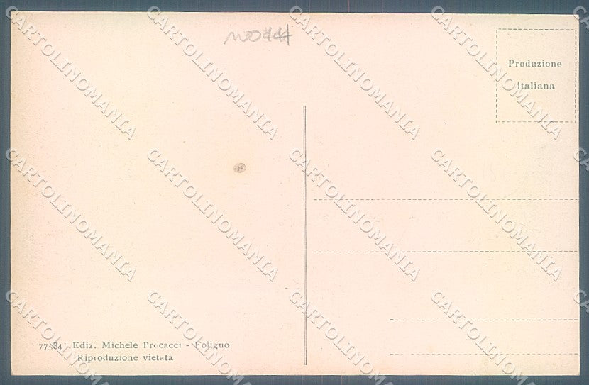 Perugia Foligno Colfiorito cartolina JK5377 – retro