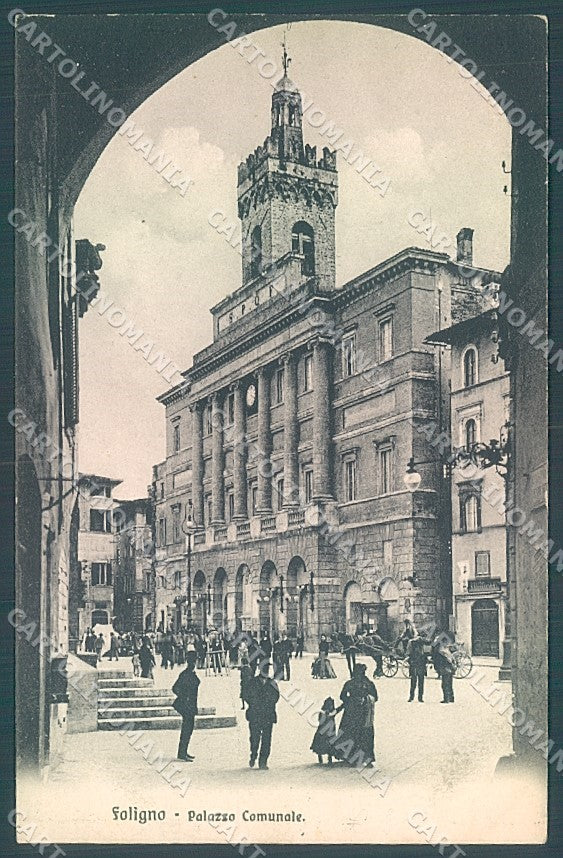 Perugia Foligno Comune cartolina JK5379 – fronte