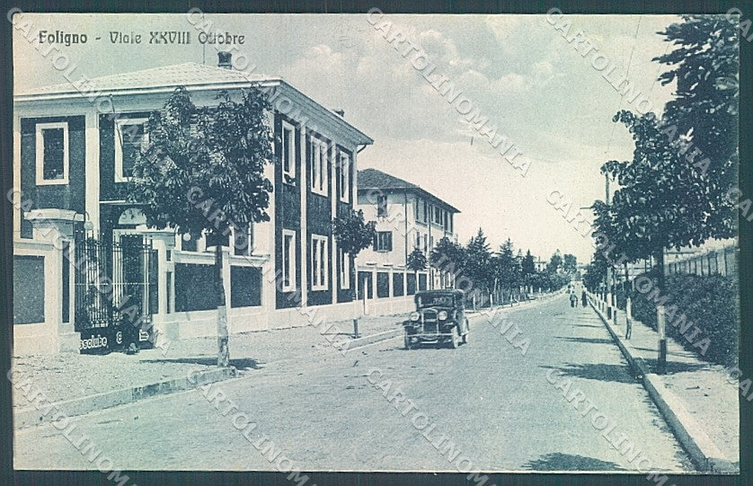 Perugia Foligno Viale XXVIII Ottobre Alterocca 133346 cartolina JK5380 – fronte