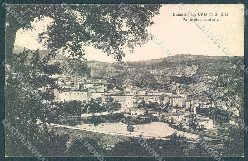 Perugia Cascia Alterocca 134496 cartolina JK5388 – fronte