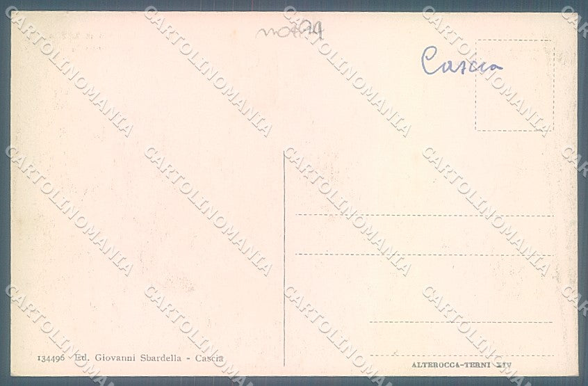 Perugia Cascia Alterocca 134496 cartolina JK5388 – retro