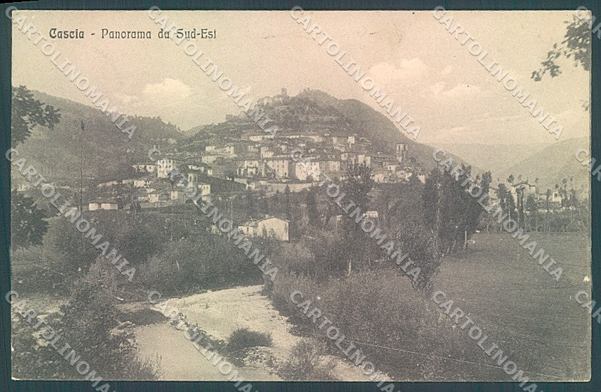 Perugia Cascia cartolina JK5389 – fronte