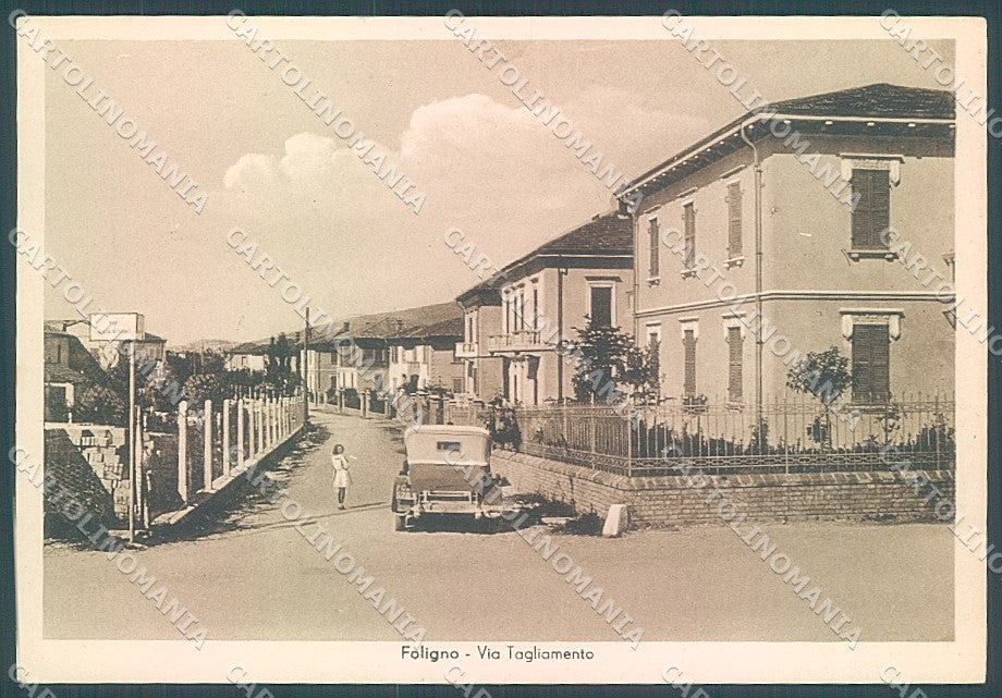 Perugia Foligno Via Tagliamento FG cartolina JK5396 – fronte