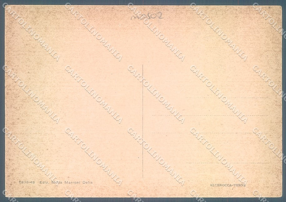 Perugia Bevagna Pecore Pascolo Alterocca 6826-48 cartolina JK5400 – retro