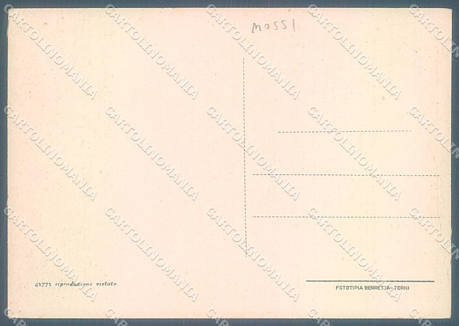 Terni Arrone Ponte sul Nera FG cartolina JK5416 – retro