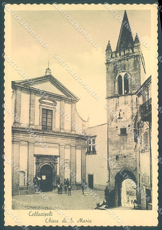 Terni Collescipoli Chiesa Santa Maria FG cartolina JK5420 – fronte