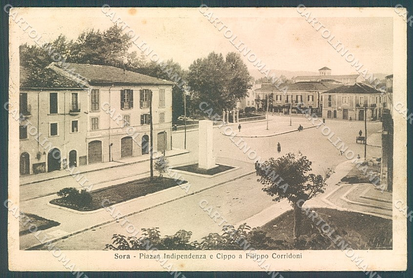 Frosinone Sora Piazza Indipendenza Alterocca 130041 cartolina JK5422 – fronte