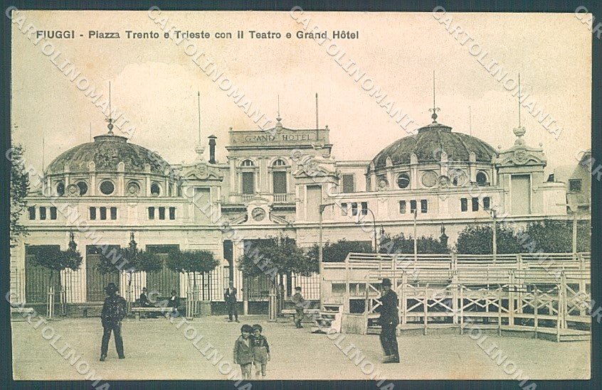 Frosinone Fiuggi Anticoli di Campagna Teatro Grand Hotel cartolina JK5427 – fronte