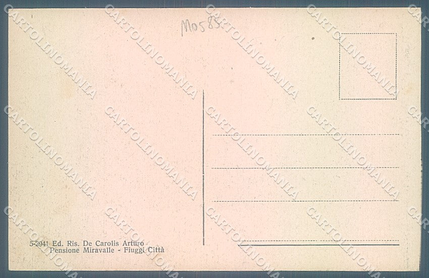 Frosinone Fiuggi Anticoli di Campagna Teatro Grand Hotel cartolina JK5427 – retro