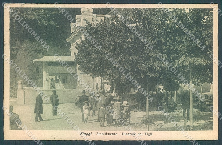 Frosinone Fiuggi Anticoli di Campagna Terme PIEGA ANGOLO cartolina JK5428 – fronte