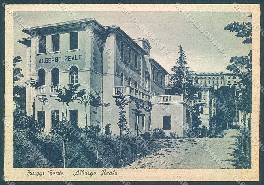 Frosinone Fiuggi Albergo Reale Alterocca 160271 FG cartolina JK5455 – fronte