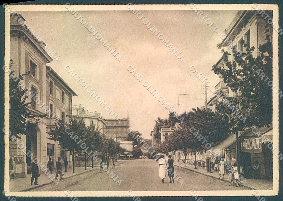 Frosinone Anticoli di Campagna Fiuggi Corso Nuova Italia FG cartolina JK5456 – fronte