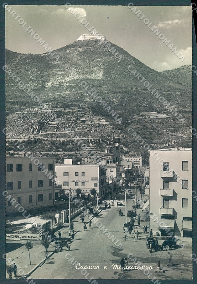 Frosinone Cassino Abbazia Montecassino Alterocca 47759 Foto FG cartolina JK5459 – fronte