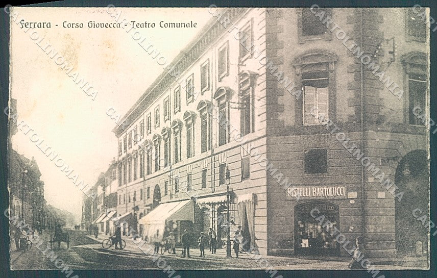 Ferrara Città Teatro Comunale cartolina JK5467 – fronte