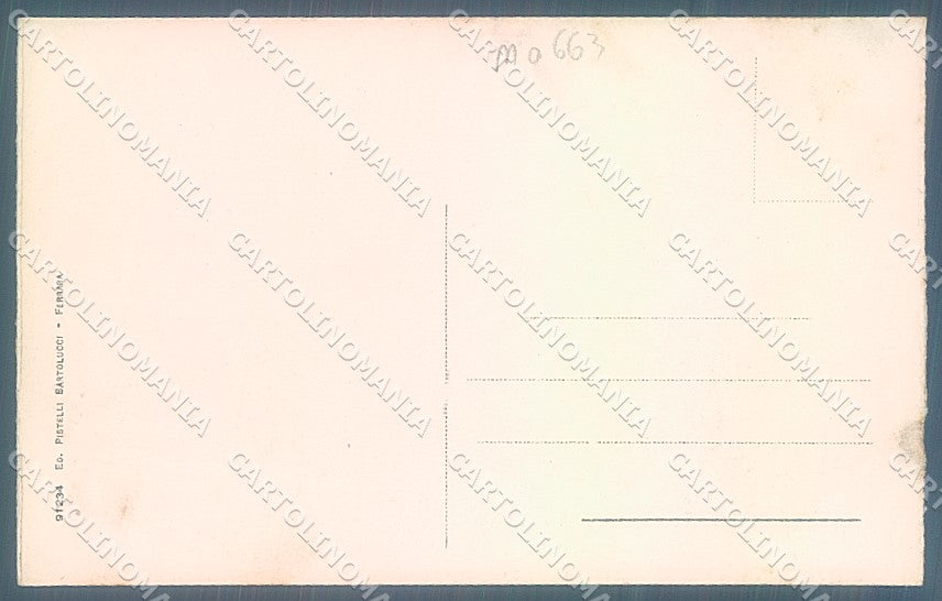 Ferrara Città Teatro Comunale cartolina JK5467 – retro