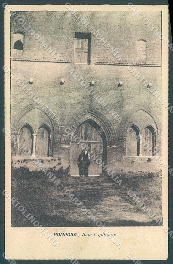 Ferrara Codigoro Abbazia Pomposa Sala Capitolare cartolina JK5471 – fronte