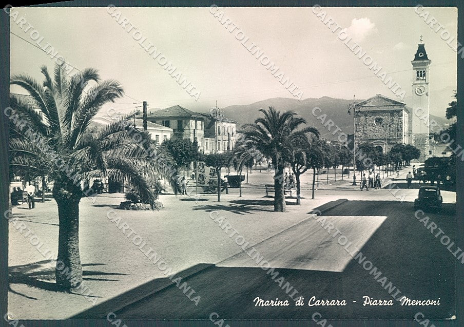 Massa Marina di Carrara Piazza Menconi Foto FG cartolina JK5483 – fronte
