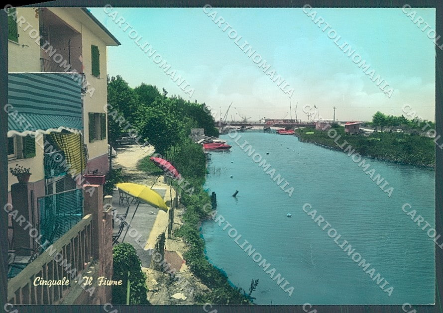 Massa Cinquale Fiume Foto FG cartolina JK5488 – fronte