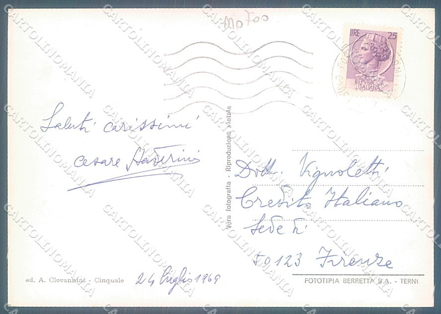 Massa Cinquale Fiume Foto FG cartolina JK5488 – retro