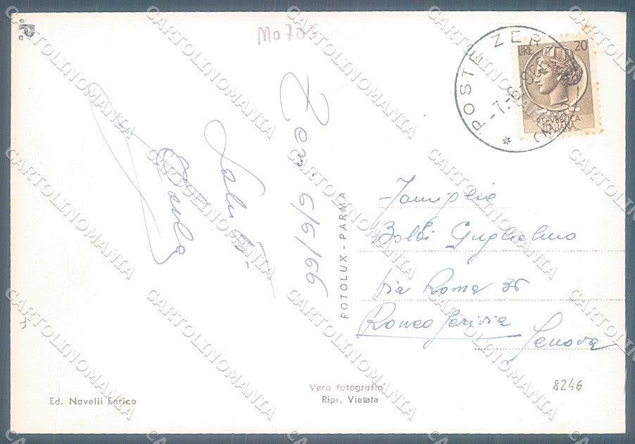 Massa Zeri Foto FG cartolina JK5492 – retro